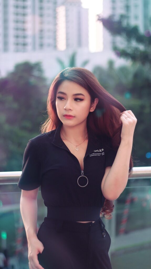 asian, girl, female, model, portrait, fashion