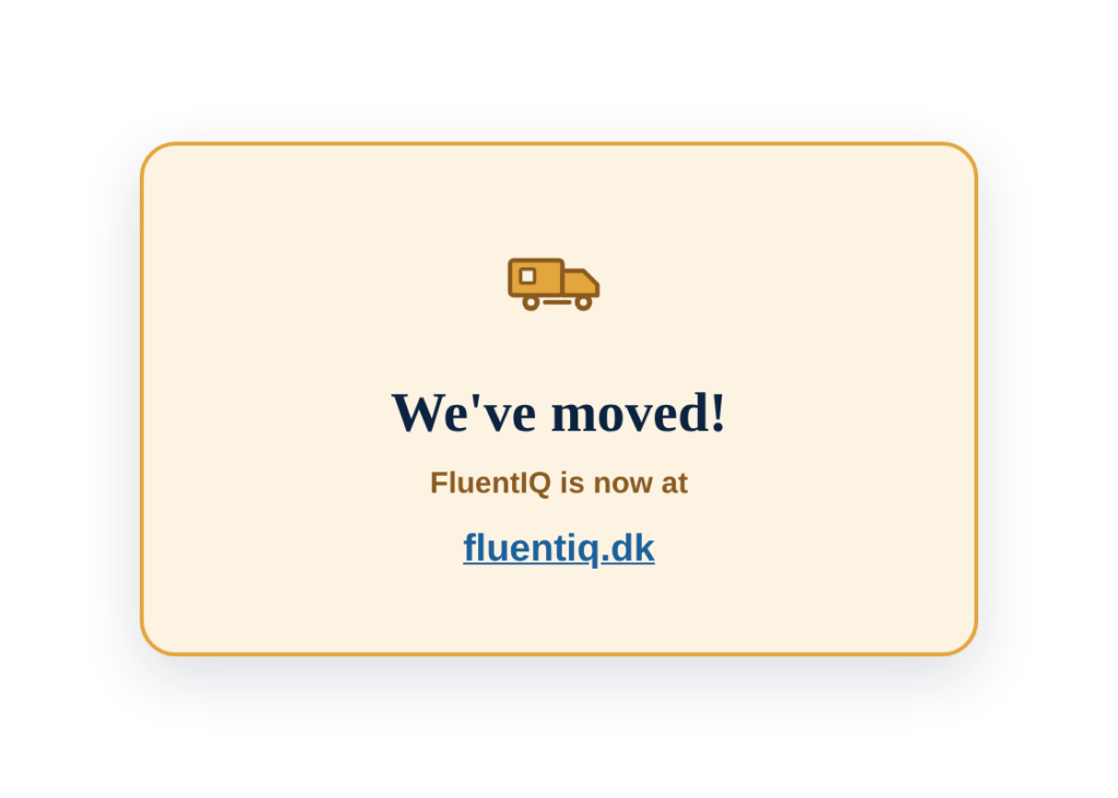 fluentiq moved card